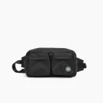 Urban Bumbag İki Bölmeli Parlak Siyah Çanta